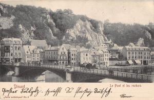 BR72449 le pont et les eglises  dinant  belgium