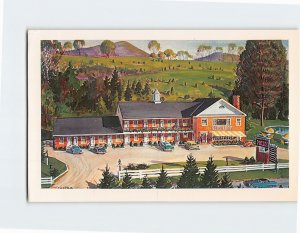 Postcard Berkshire Hills Motel Suzys Trunk Williamstown Massachusetts USA