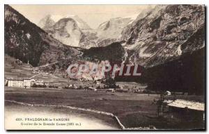 Postcard Old Pralognan Vanoise Giacier of the Grande Casse