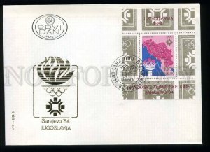 210433 Jugoslavija winter olympiad SARAJEVO 1984 year FDC