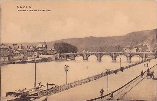 Belgium Namur Promenade De La Meuse