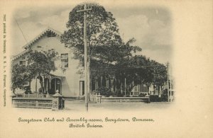 british guiana, Guyana, Demerara, GEORGETOWN, Club and Assembly-Rooms (1900s)