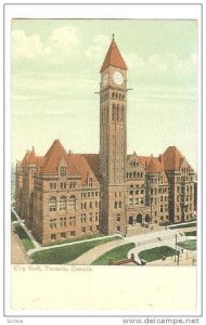 City Hall, Toronto, Ontario, Canada, 1900-1910s