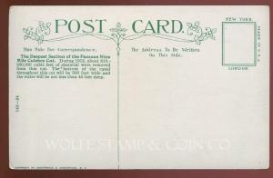 1912 Postcard  Deepest Part of the Culebra Cut Panama Canal Equipment   B4074