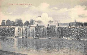 Duke's Park Somerville New Jersey 1910c #2 postcard