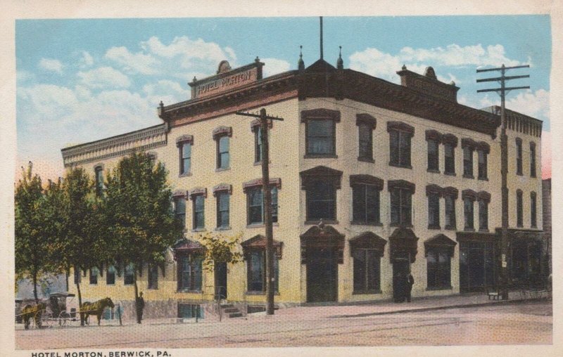 Postcard Hotel Morton Berwick PA