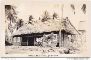 Honduras Playa de Salado RPPC