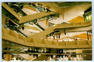 CHICAGO, IL ~ Shopping Mall WATER TOWER PLACE Escalators ~ 4x6 Postcard