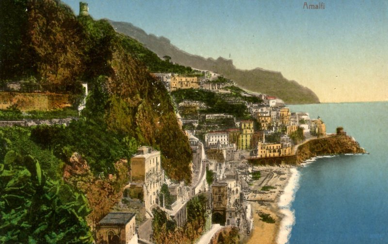 Italy - Amalfi. Bird's Eye View