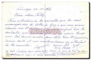 Old Postcard Bonne Fete Flowers