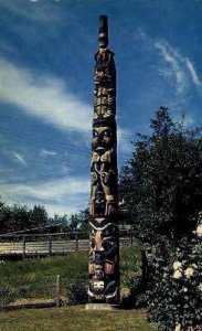 Old Witch Totem Pole - Juneau, Alaska AK