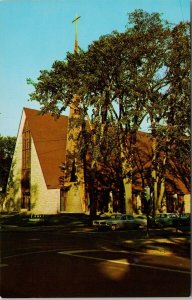 St. Dunstan's Church Fredericton NB New Brunswick Catholic Church Postcard H20