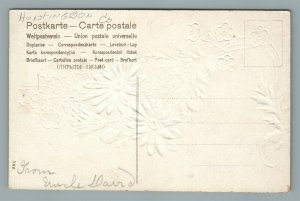 THREE BRIDGES NJ GREETINGS ANTIQUE POSTCARD