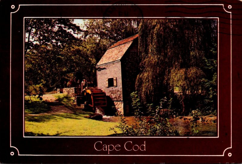 Massachusetts Cape Cod Sandwich Grist Mill 1986