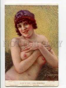 3107566 Charming NUDE Woman By SEEBERGER old Art Nouveau SALON