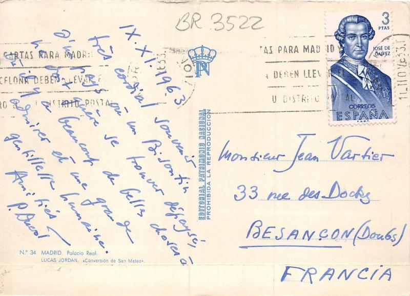 BR3522 madrid palacio real spain