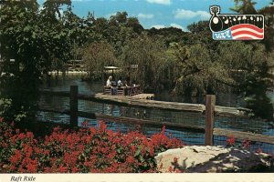 1970's Postcard • Opryland USA Raft Ride • Lake Cumberland