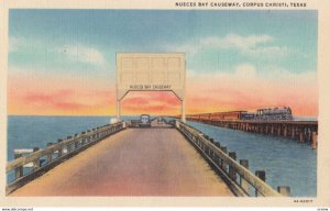 CORPUS CHRISTI , Texas , 1930-40s ; Neuces Bay Causeway