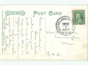 Divided-back GORDON PARK BOULEVARD Cleveland Ohio OH AE4923