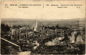 CPA Militaire Clermont-en-Argonne - Vue Générale (91898)