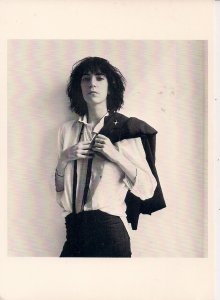 Patti Smith, Music, Punk Rock, Photo by Robert Mapplethrope, 1975 CONTINENTAL