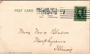 Postcard UT - Salt Lake City, Temple Square