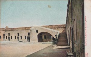 INTERIOR OF FORT MARION ST. AUGUSTINE FLORIDA POSTCARD (c. 1905)