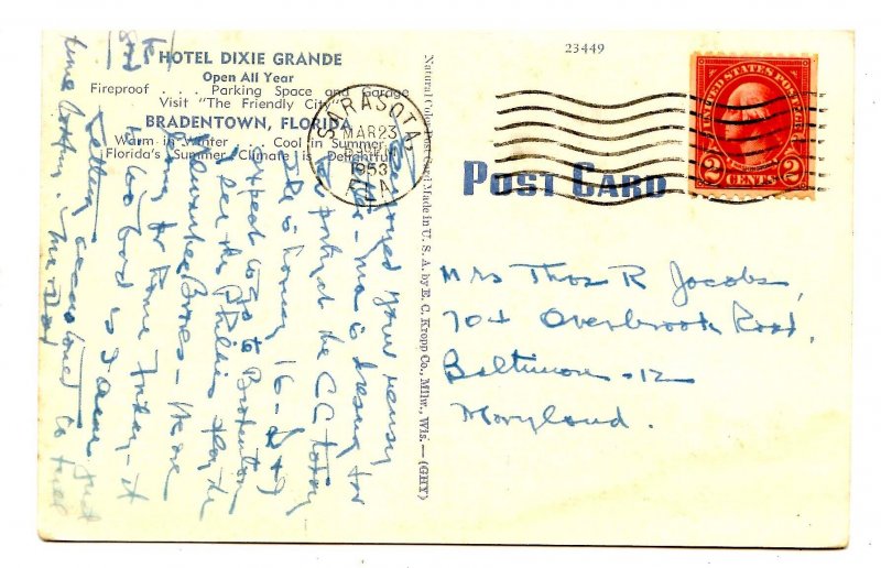 FL - Bradenton. Hotel Dixie Grande