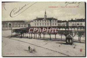 Old Postcard Commercy Place De L & # 39Hotel Town