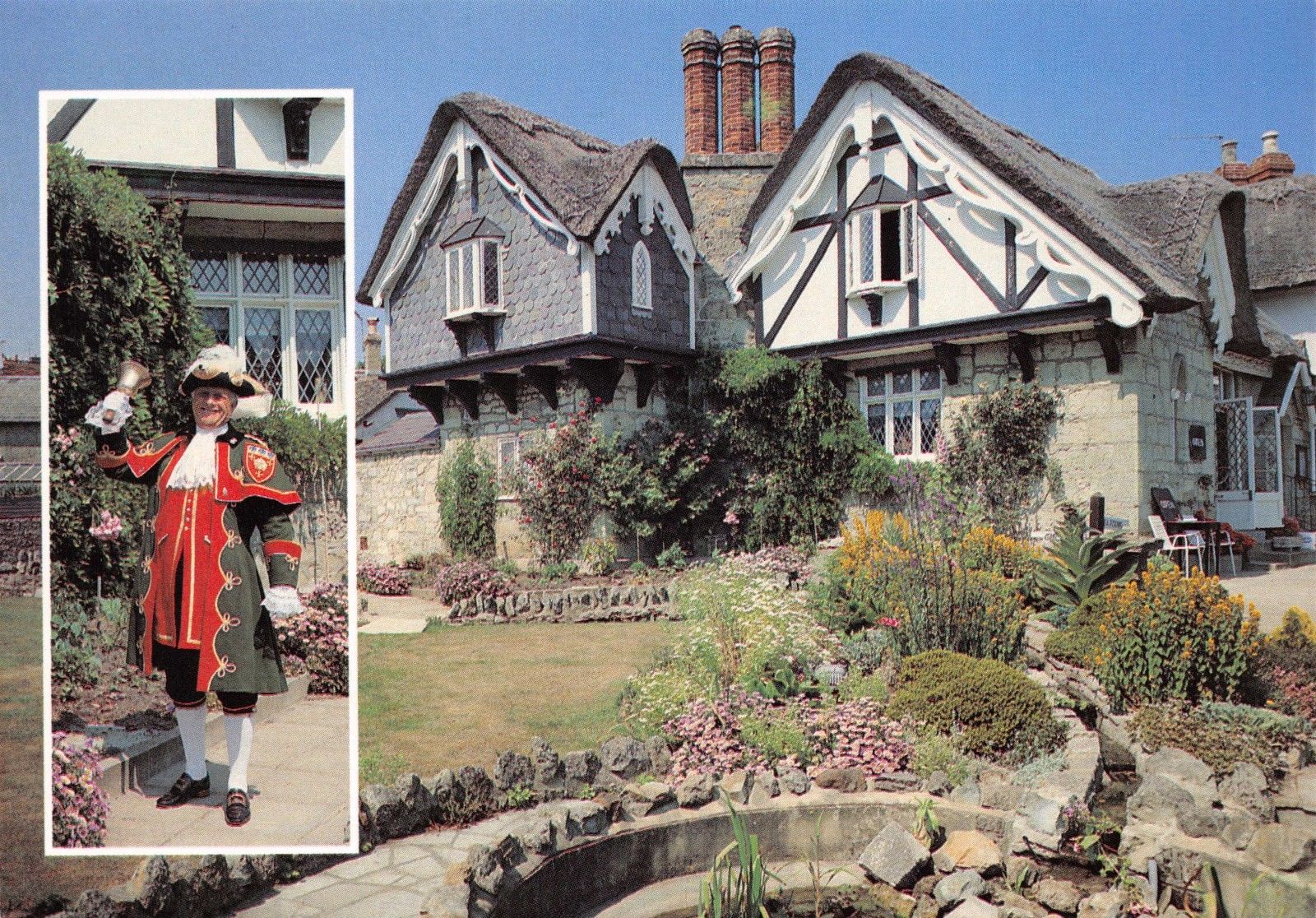 Isle Of Wight Postcard Vernon Cottage Shanklin By W J Nigh Sons