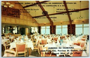 Postcard - Hostel of the Faubourg - Jean-Port-Joli, Province du Québec, Canada