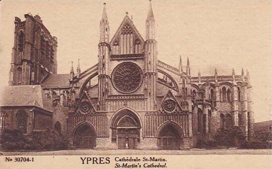 Belgium Ypres Eglise Saint Martin