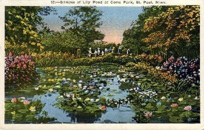 Lily Pond, Como Park in St. Paul, Minnesota