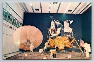 Lunar Surface Diorama Kennedy Space Center Florida Vintage Unposted Postcard