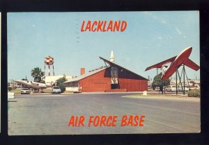 San Antonio, Texas/TX Postcard, Lackland Air Force Base/AFB, Jet, 1964!