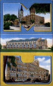 Marquette University - MIlwaukee, Wisconsin WI Postcard