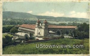 Santa Barbara Mission , CA