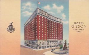 Ohio Cincinnati Hotel Gibson Curteich