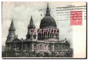 Old Postcard London ST Paul's Cathedral