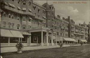 Poland Spring ME Spring House c1910 Postcard