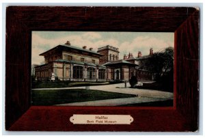 1910 Bank Field Museum Halifax Nova Scotia Canada Posted Antique Postcard