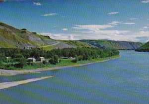 Canada Alberta Dunvegan Mission Along The Peace River