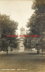 OH, South Salem, Ohio, RPPC, Presbyterian Church, Exterior View, Photo