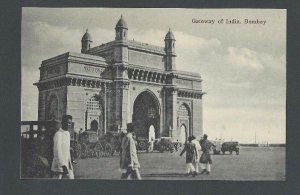 Ca 1912 PPC Gateway Arrival Station Bombay India Mint