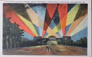 Light Effect Double Aurora Sesquicentennial Philadelphia 1926