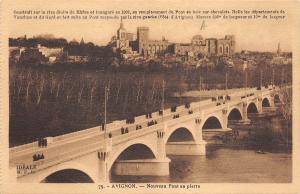 BF4745 avignon nouveau pont en pierre france