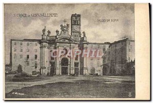 Postcard Old St Croce in Sault Gervsalemme da Roma