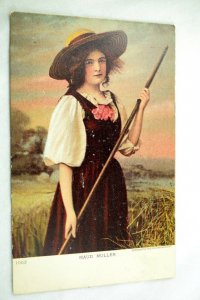 Circa 1902 Maud Muller Lovely Women Vintage Unused Postcard P33