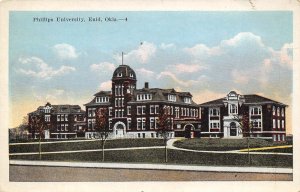Phillips University Enid Oklahoma 1920s postcard