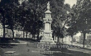 Soldiers And Saliors Monument in Newton, New Jersey